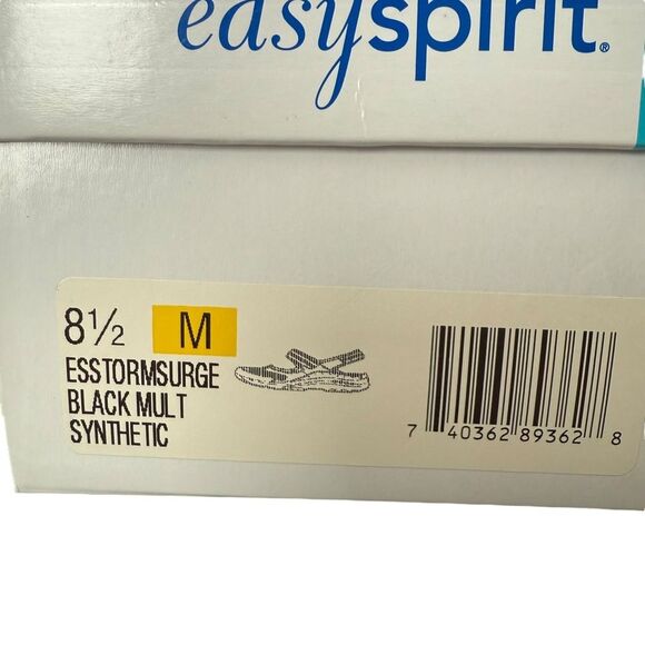 Easy Spirit Women’s Black Storm Surge Sneaker NWT - Picture 8 of 9